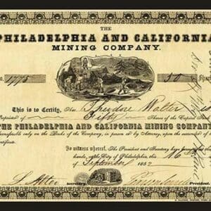 The Philadelphia and California Mining Company - Art Print