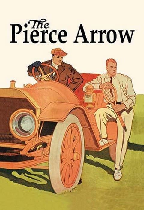 The Pierce-Arrow by Edward Penfield - Art Print