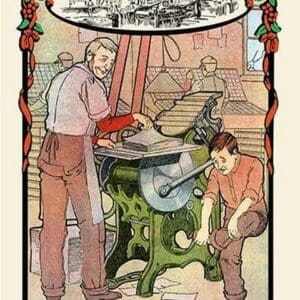 The Printer by H.O. Kennedy - Art Print