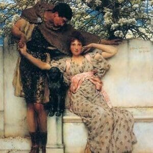 The Promise of Spring by Sir Lawrence Alma-Tadema - Art Print