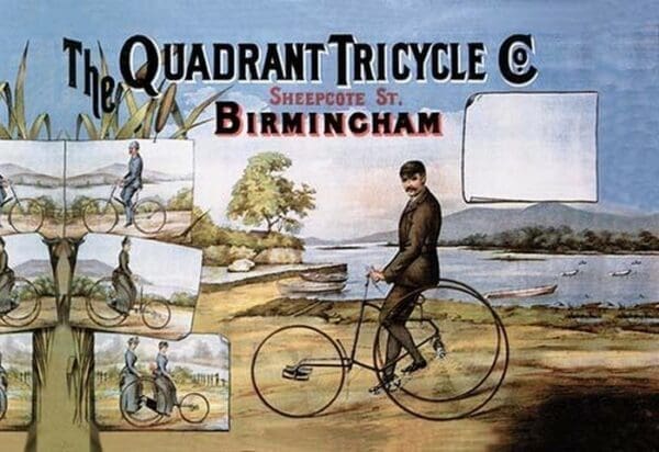 The Quadrant Tricycle Company - Art Print