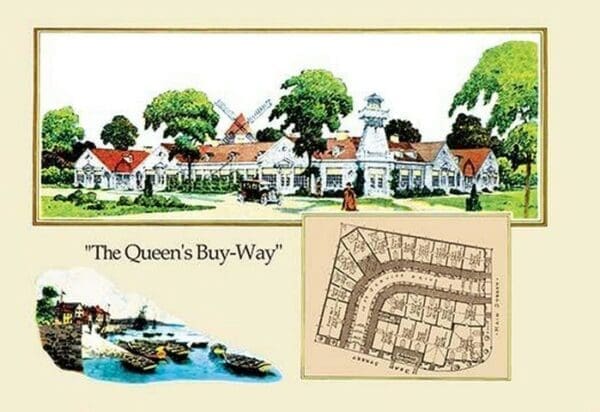 The Queen's Buy-Way by Geo E. Miller - Art Print