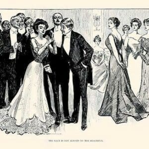 The Race is Not Always to the Beautiful by Charles Dana Gibson - Art Print