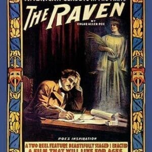 The Raven by Edgar Allen Poe #2 - Art Print