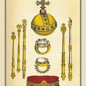 The Regalia of England - Art Print