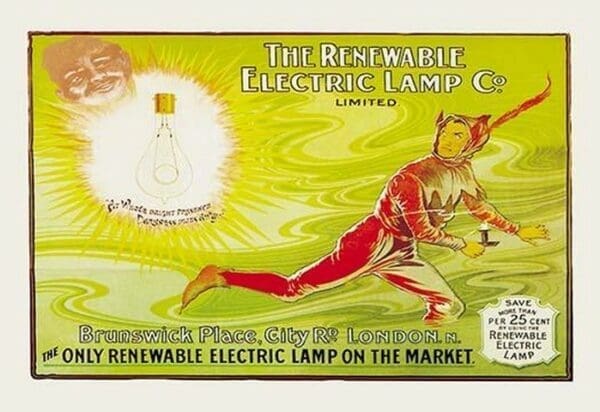 The Renewable Electric Lamp Company Ltd. - Art Print