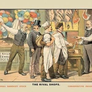 The Rival Shops by Tom Merry - Art Print