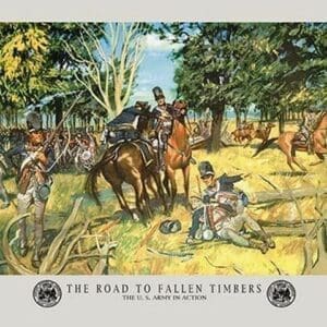 The Road to Fallen Timbers by H. Charles McBarron Jr. - Art Print