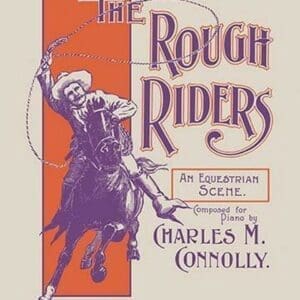 The Rough Riders: An Equestrian Scene - Art Print