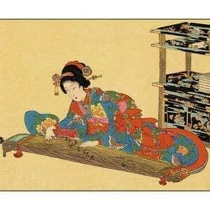 The Samisen - Art Print