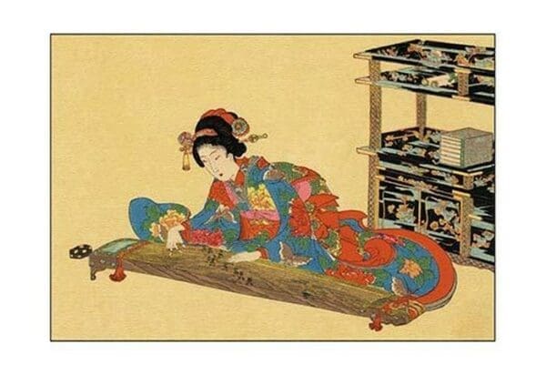 The Samisen - Art Print