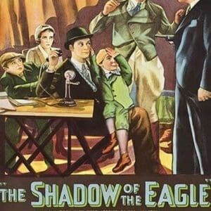 The Shadow of the Eagle - Telephone Cipher - Art Print