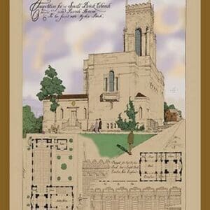 The Shaw Church by Anonymous - Art Print