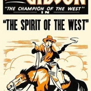 The Spirit of the West by M.H. Hoffman Jr. - Art Print