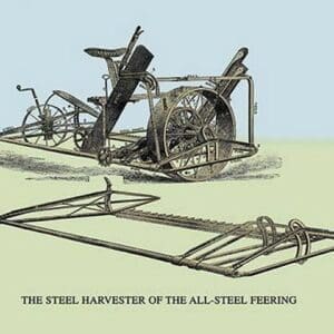 The Steel Harvester of the All-Steel Feering - Art Print