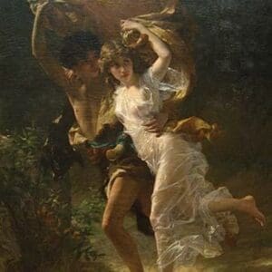 The Storm by Pierre-Auguste Cot - Art Print