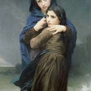 The Storm by William Bouguereau - Art Print