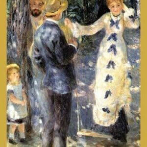 The Swing by Renoir - Art Print