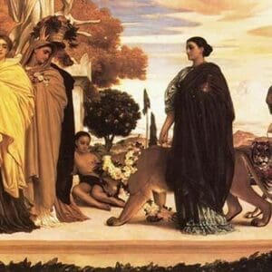 The Syracusan Bride by Frederick Leighton - Art Print