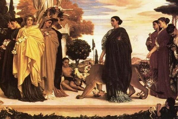 The Syracusan Bride by Frederick Leighton - Art Print