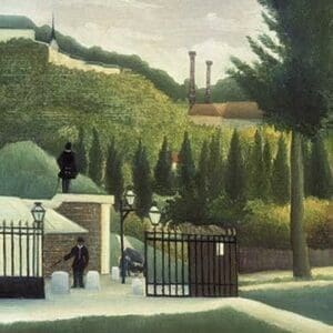 The Toll Gate by Henri Rousseau - Art Print