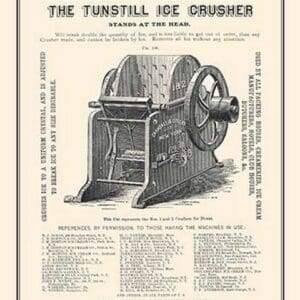 The Tunstill Ice Crusher - Art Print