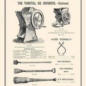 The Tunstill Ice Crusher - Continued - Art Print