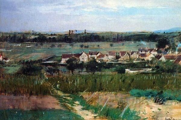 The Village by Berthe Morisot - Art Print