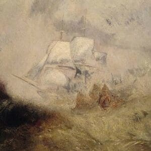 The Whale Ship by Joseph Turner - Art Print