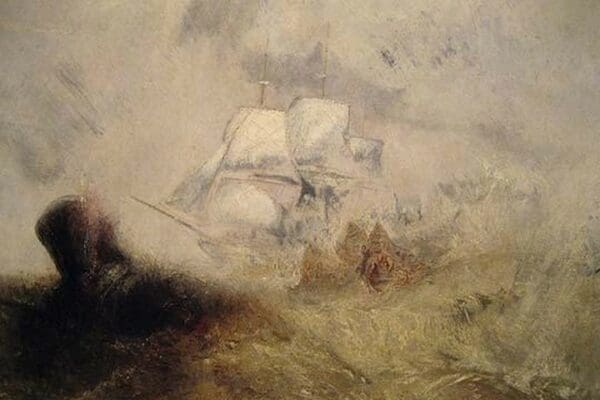 The Whale Ship by Joseph Turner - Art Print