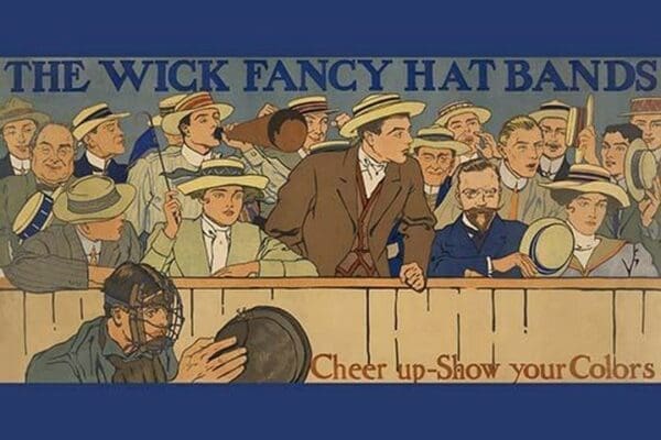 The Wick Fancy Hat Bands - Art Print