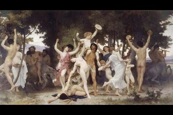 The Youth of Bacchus by William Bouguereau - Art Print