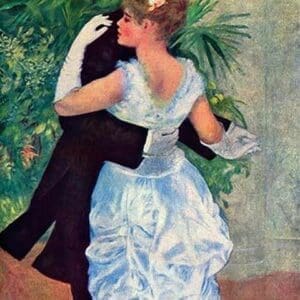 The dance in the city by Pierre-August Renoir - Art Print