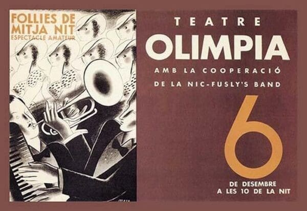 Theatre Olimpia by Evarist Mora Rosello - Art Print