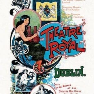 Theatre Royal Dublin - Art Print