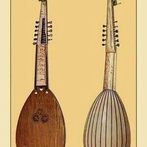 Theorbo by Theodore Thomas - Art Print