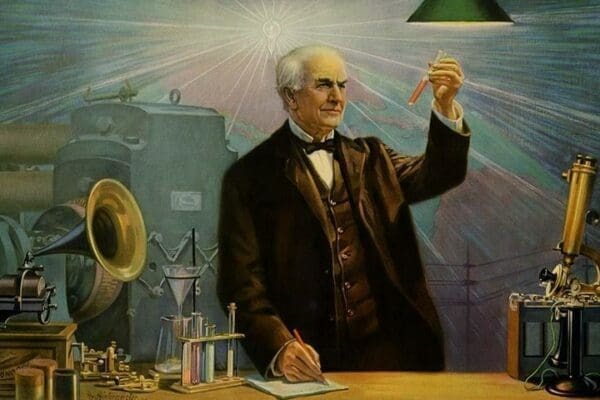 Thomas Alva Edison - Art Print