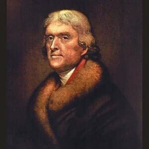 Thomas Jefferson by Rembrandt Peale - Art Print