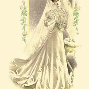 Toilette de Marie'e: Bridalwear - Art Print