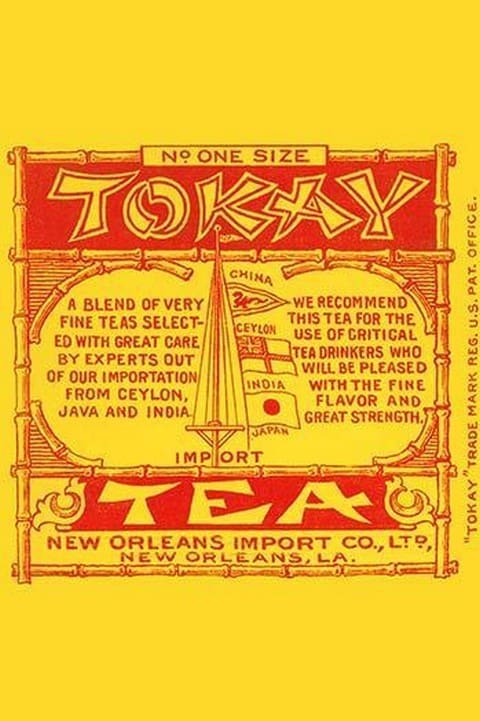 Tokay Tea Import - Art Print