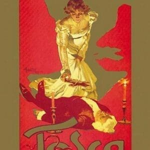 Tosca by Adolpho Hohenstein - Art Print