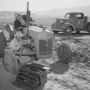 Tractor Repair: Driver Benji Iguchi