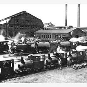 Trains Near Factories