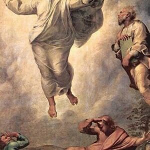 Transfiguration of Christ by Raphael or Raffalello - Art Print