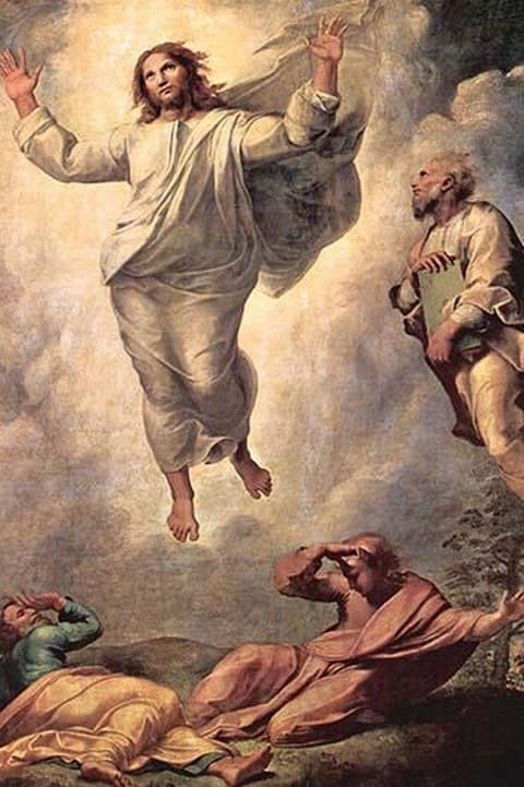 Transfiguration of Christ by Raphael or Raffalello - Art Print