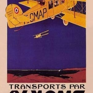 Transports par Avions by N R Money - Art Print