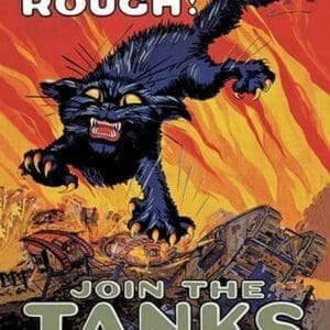 Treat 'em Rough: Join the Tanks by Hutaf - Art Print