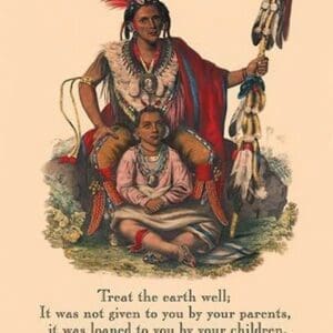 Treat the Earth Well by Wilbur Pierce - Art Print