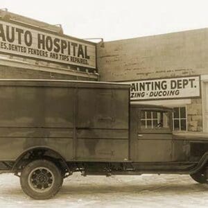 Truck at The Auto Hospital #2 - Art Print