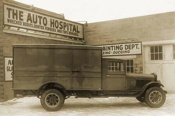 Truck at The Auto Hospital #2 - Art Print